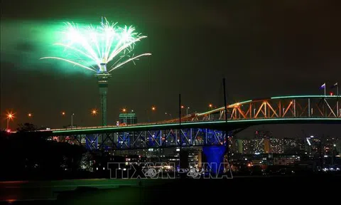 Thế giới bắt đầu đón mừng năm mới 2021