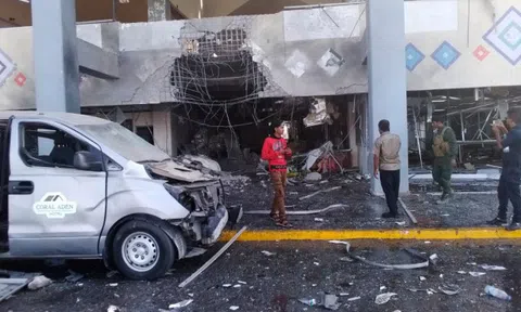 Vụ nổ tấn công sân bay ở Yemen khiến gần 80 người thương vong