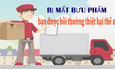 Bưu điện làm mất bưu phẩm thì phải bồi thường như thế nào?