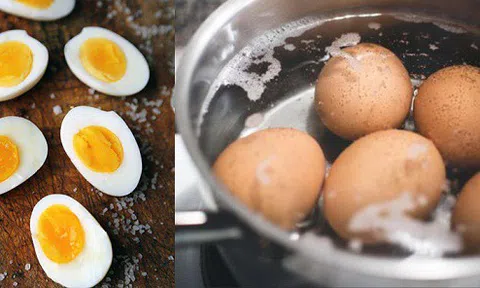 5 sai lầm khủng khiếp khi luộc trứng gà