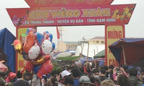 Nam Định: Dừng tổ chức phiên chợ Viềng "mua may, bán rủi" dịp Tết 2021