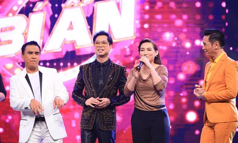 NSND Hồng Vân cao hứng, góp giọng cùng danh ca Ngọc Sơn và Phi Nhung tại "Ca sĩ bí ẩn"