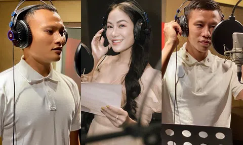 Hoa hậu Áo dài Tuyết Nga kết hợp dàn cầu thủ Quế Ngọc Hải, Trọng Hoàng làm MV tri ân bác sĩ tuyến đầu