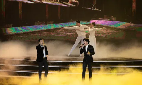 Đan Trường - Lam Trường song ca loạt hit đình đám, "bùng nổ" sân khấu Bán kết Hoa hậu Việt Nam 2020