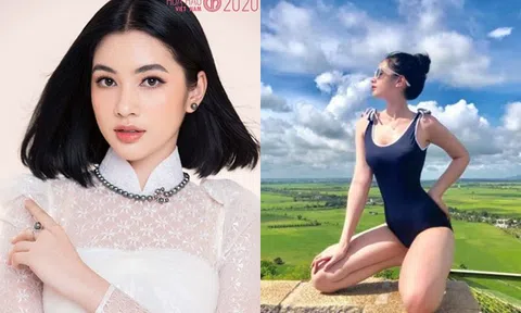 Vẻ đẹp của cô gái 18 tuổi giấu bố mẹ đi thi, vào chung kết Hoa hậu Việt Nam