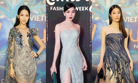 Lệ Quyên và dàn mỹ nhân Việt lộng lẫy trên thảm đỏ Tuần lễ thời trang Vietnam Runway Fashion Week 2020