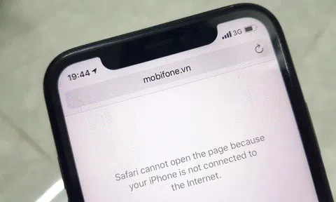 Mạng 3G MobiFone đang mất kết nối