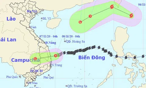 Áp thấp nhiệt đới trên vùng biển Quảng Ngãi - Phú Yên, gió giật cấp 8