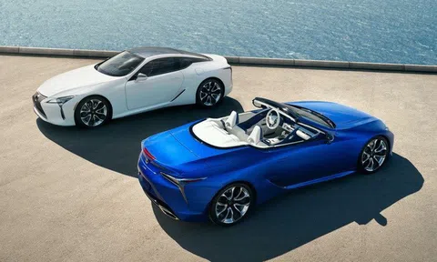 Chiêm ngưỡng Lexus LC 500 Convertible 2021, đẳng cấp mang dấu ấn thời đại