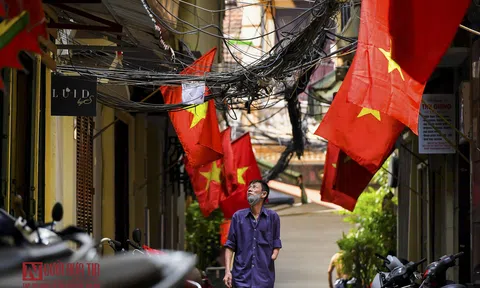 Thủ đô trang hoàng cờ hoa chào mừng Quốc khánh 2/9