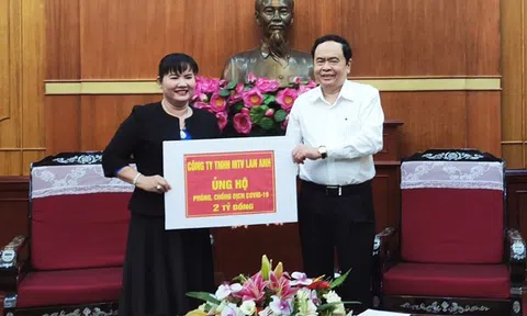 Công ty TNHH MTV Lan Anh góp 6 tỷ đồng "đánh giặc" Covid-19 dù kinh doanh bị ảnh hưởng vì dịch
