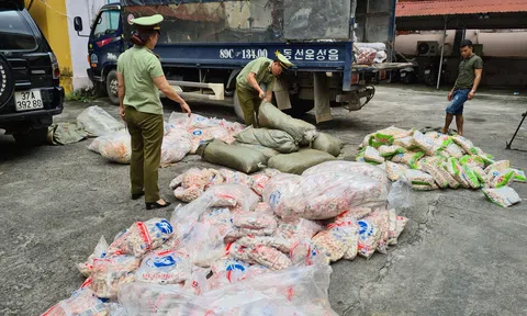 Hà Giang: Tịch thu hơn 1,1 tấn chả cá, sủi cảo không rõ nguồn gốc