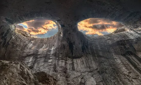 Video: Hang động ẩn chứa "đôi mắt của thần" nổi tiếng tại Bulgaria