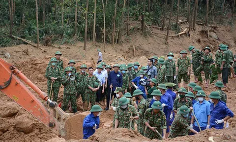 Công điện của Thủ tướng Chính Phủ: Tập trung cứu nạn, khắc phục hậu quả sạt lở đất