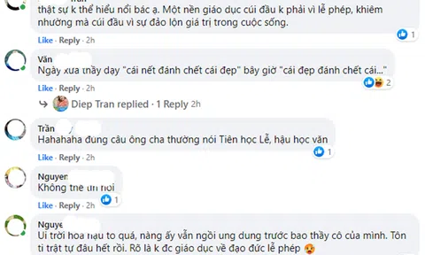 Đón tiếp hoa hậu rình rang: Nghĩ về chữ "lễ" trong nhà trường