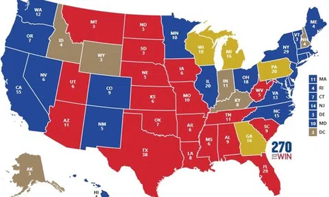 Nước Mỹ chia "chiến tuyến" khi 44 bang chọn phe trong vụ kiện của Texas