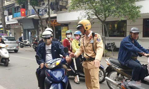 Xử lý 27.294 trường hợp vi phạm an toàn giao thông trong 3 ngày nghỉ Tết Dương lịch