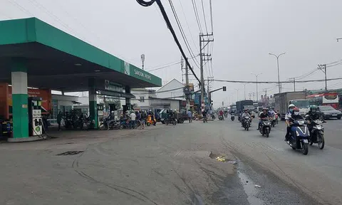 TP.HCM: Nổ súng tại cây xăng, 1 người trúng đạn