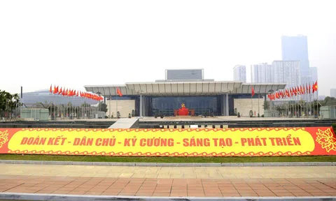 Trung tâm Hội nghị Quốc gia sẵn sàng cho Đại hội XIII của Đảng