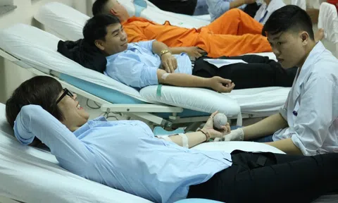 PC Thừa Thiên Huế: Ngày hội hiến máu nhân đạo “Vạn trái tim, một tấm lòng”