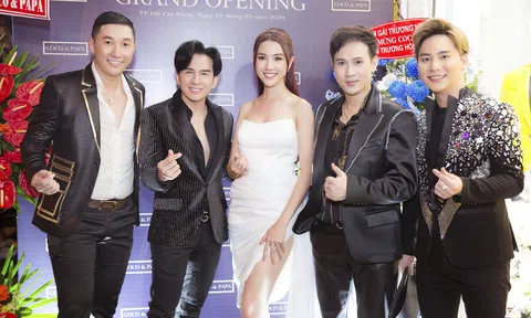 Đan Trường, Phan Thị Mơ chúc mừng siêu mẫu Nam Phong