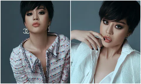 Hoàng Hải Thu lột xác ngoạn mục với tóc tém, sốc với 2 vai diễn nặng ký phim truyền hình