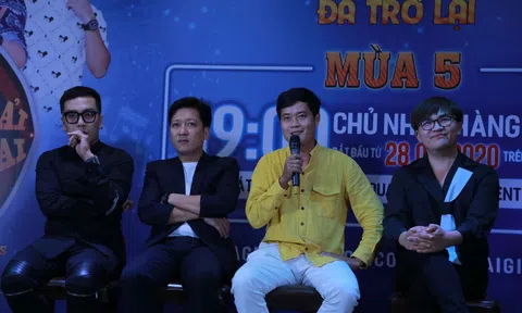 Trấn Thành, Trường Giang, Đại Nghĩa đồng loạt trở lại Giọng Ải Giọng Ai mùa 5
