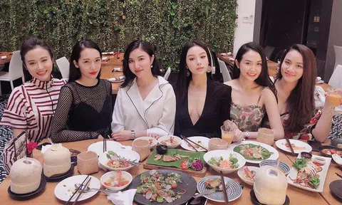 Hương Baby hội ngộ hội bạn thân hot girl 10 năm trước