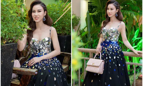 Hoa hậu Rose Trân sang trọng khoe nhan sắc không tuổi trong tiệc sinh nhật