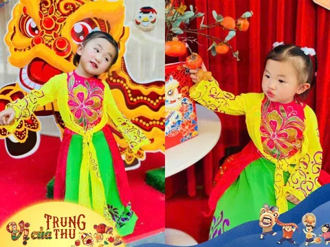 Con gái MC truyền hình Việt Nam Vân Hugo khiến dân tình mê tít khi tung bộ ảnh Trung Thu, diện mạo xinh hệt mẹ