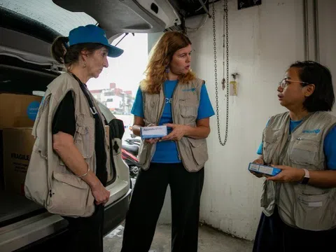 UNICEF hỗ trợ bảo vệ trẻ em Việt Nam trước hậu quả của bão Yagi