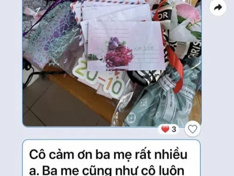 Phụ huynh một lớp bị cô giáo nhắn tin vào nhóm chat trả lại phong bì Ngày Phụ nữ Việt Nam 20/10, nghẹn ngào đọc lý do