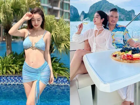 Jennifer Phạm diện bikini bé xíu khoe thân hình "mướt mắt", nhìn kỹ vòng eo không thấy dấu vết đã là mẹ 4 con