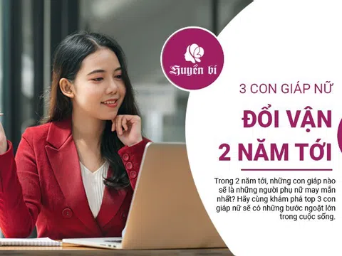 Vận trình rực rỡ: 3 con giáp nữ sẽ có những đột phá ngoạn mục trong 2 năm tới