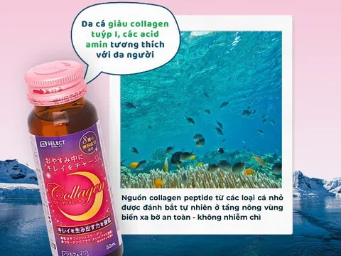 Nước uống làm đẹp da Collagen S Select - Bí quyết trẻ hóa làn da từ sâu bên trong