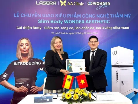 Chuyển giao công nghệ Wonder Axon: Giải pháp làm đẹp hình thể tương lai tại AA Clinic