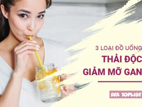 Giảm cân, đẹp da nhờ 3 loại nước uống siêu tốt cho gan