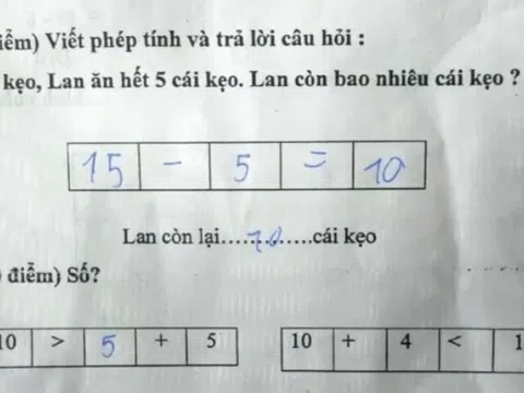 Bài toán tiểu học tưởng dễ nhưng gây lú, phụ huynh cũng bó tay: “14 trừ đi bao nhiêu để lớn hơn 14?"