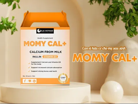 Canxi hữu cơ cho mẹ sau sinh Momy Cal+ - bí quyết để xương khỏe mạnh