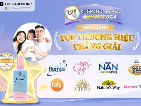 Webtretho & Be Yeu Awards 2024: Vinh danh những thương hiệu hàng đầu lĩnh vực Mẹ và Bé