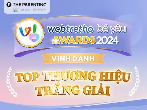 Webtretho & Be Yeu Awards 2024: Vinh danh những thương hiệu hàng đầu lĩnh vực Mẹ và Bé