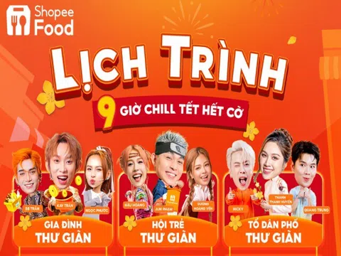 Duy nhất tại ShopeeFood Tết Live, 31 thương hiệu F&B đình đám tung ưu đãi khủng cho người dùng!