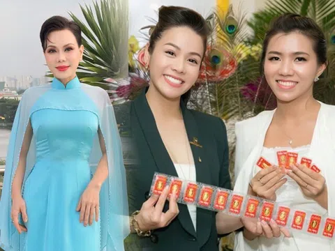 Sao Việt thưởng Tết cho nhân viên: Việt Hương tặng xe 700 triệu đồng, Nhật Kim Anh lì xì vàng miếng