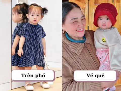 Con gái Cường Đôla, Lý Hải sống trên phố dát hàng hiệu chuẩn tiểu thư, về quê với ông bà bình dân đến lạ