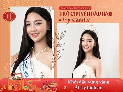 Á hậu Cẩm Ly: Không nghĩ sẽ thay thế vị trí của "thần tiên tỉ tỉ" Phương Nhi, mong nhiều năm sau vẫn đẹp