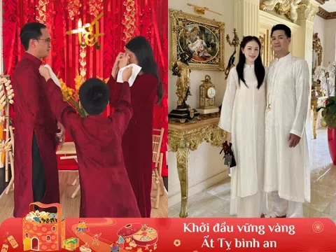 Tết của các nàng dâu hào môn Vbiz: Tăng Thanh Hà năm nào cũng khóc, Linh Rin khoe khéo góc sang chảnh của nhà chồng