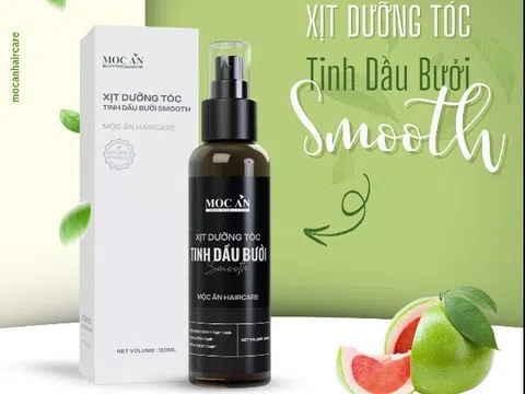 Xịt dưỡng tóc tinh dầu bưởi Smooth -  Mộc Ân Haircare - “Cứu tinh” cho tóc hư tổn, xơ rối