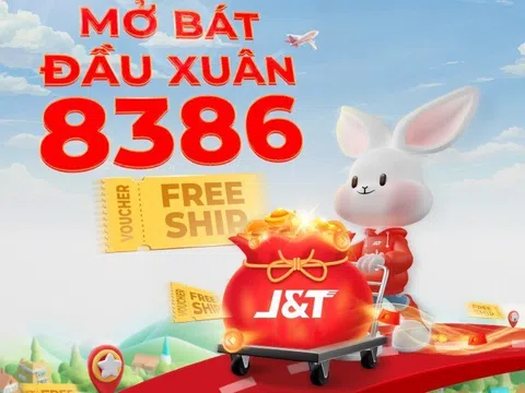 J&T Express phát hành “voucher freeship” phát tài, phát lộc đồng hành cùng chủ shop khai xuân