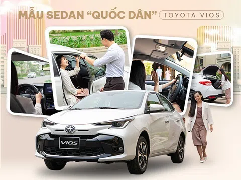 Vios – Mẫu sedan “quốc dân” giúp mẹ trẻ chi tiêu thông thái vẫn gặt hái hiệu quả