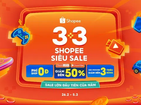 Bộ 3 anh tài và dàn KOL hot khuấy đảo livestream mới toanh tại Shopee 3.3 sale lớn đầu tiên của năm